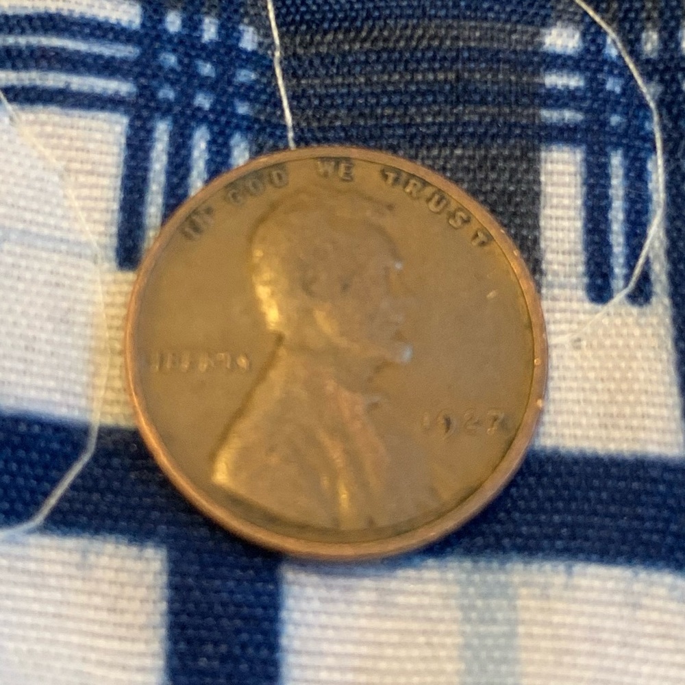 A 1927 U.S.A Penny (One of a kind)